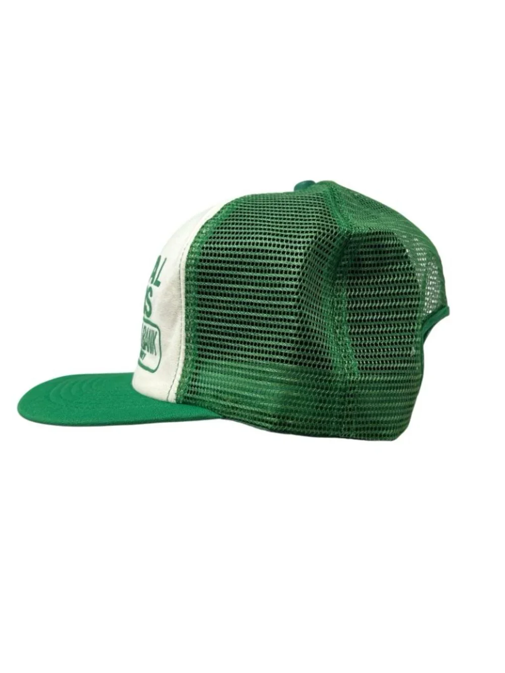 First National Bank of Mercer County PA Personal Bankers Vintage Trucker Hat Cap